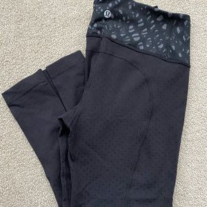 Crop flared lululemon crops